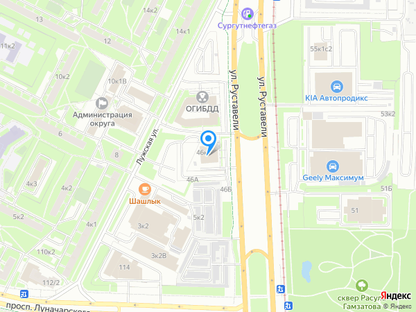 мрэо-руставели46.рф на карте