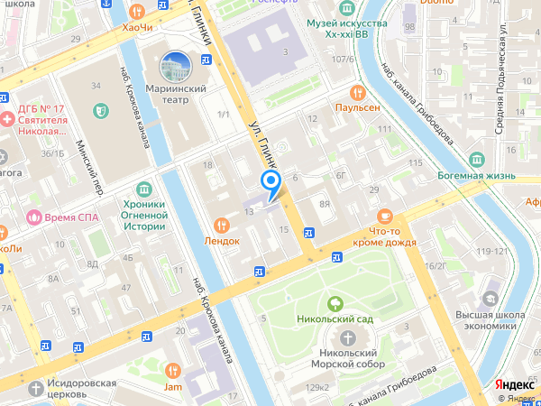 Детский сад 39, Адмиралтейский район на карте