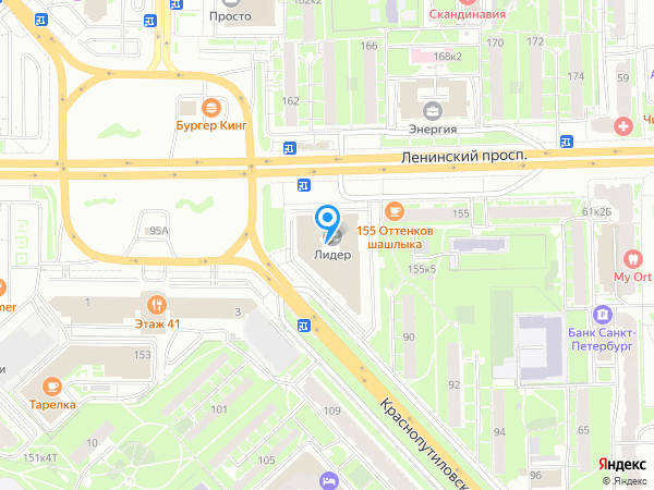 Лидер Групп на карте