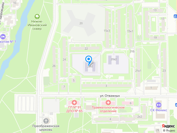 Детский сад 31, Красносельский район на карте