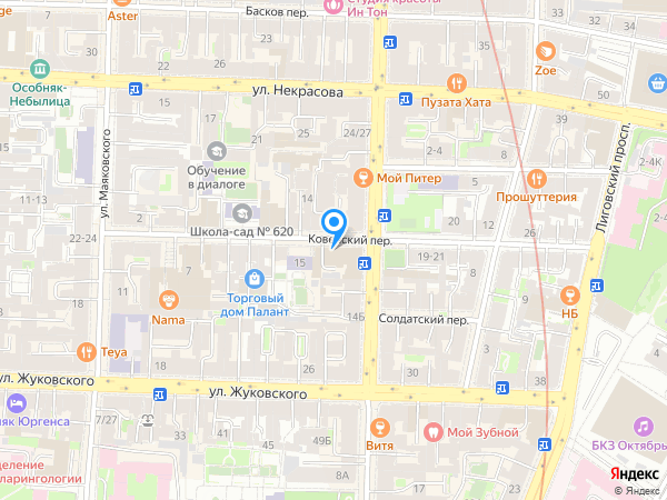 БФА-Девелопмент на карте