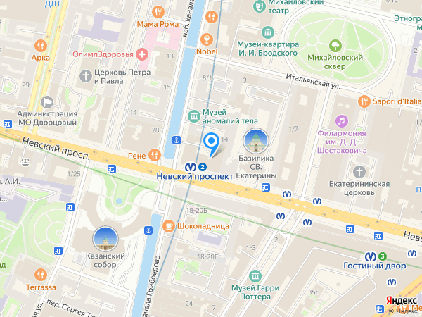 Иль Патио на карте