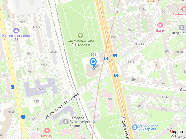 Шоу-холл «Атмосфера» на карте