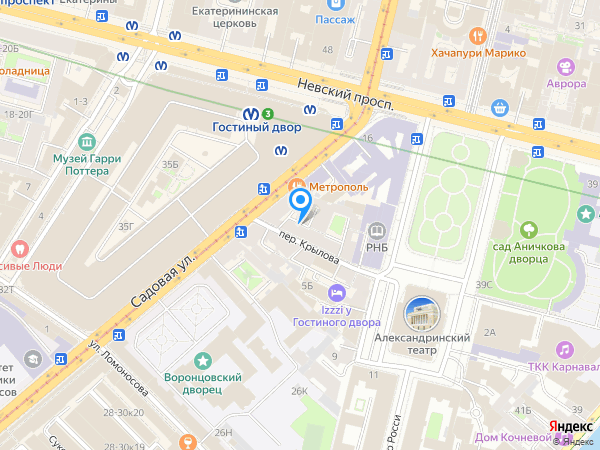 Антракт на карте