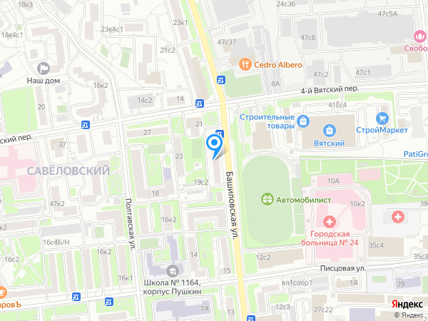 Стоматология ЛАДЕНТ на карте