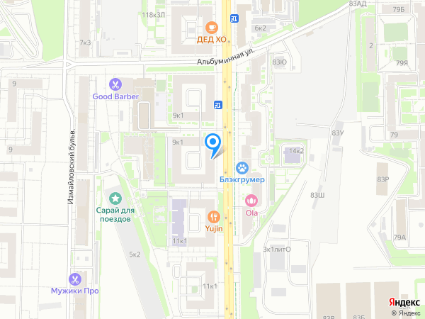 Офис продаж ЖК "Галактика" на карте