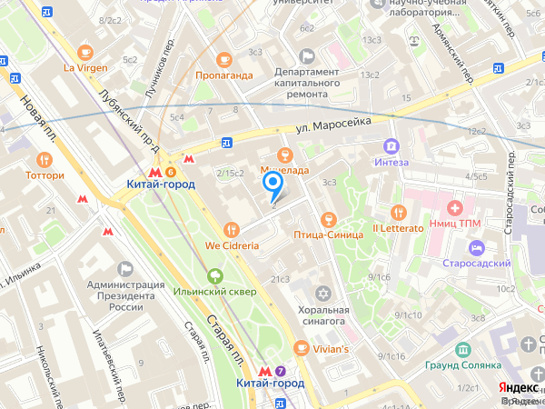 Оксана Зверева на карте