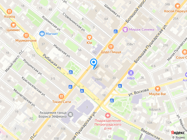 Золотая середина на карте