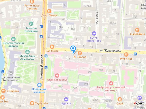 Леди сеть салонов красоты по адресу улица Жуковского 5 на карте
