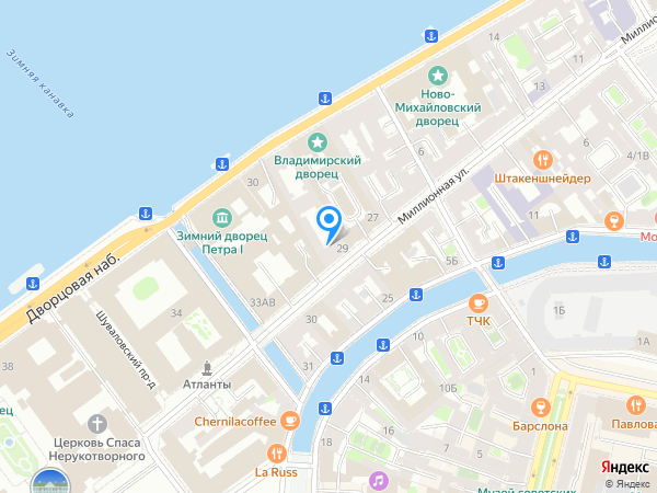 Фортеция Питер на карте