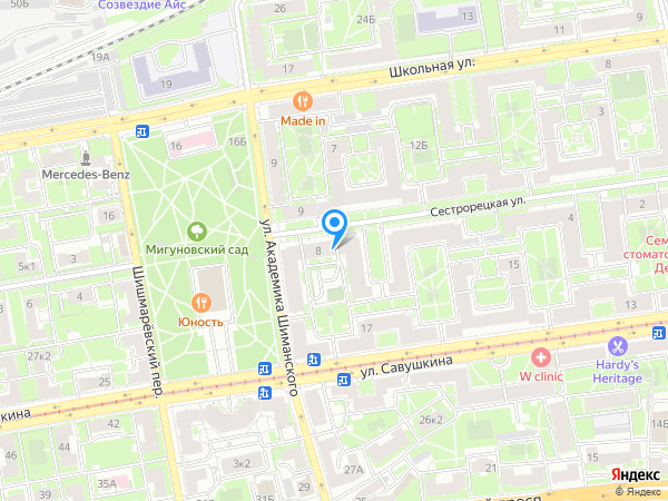 Нотариальная контора на карте