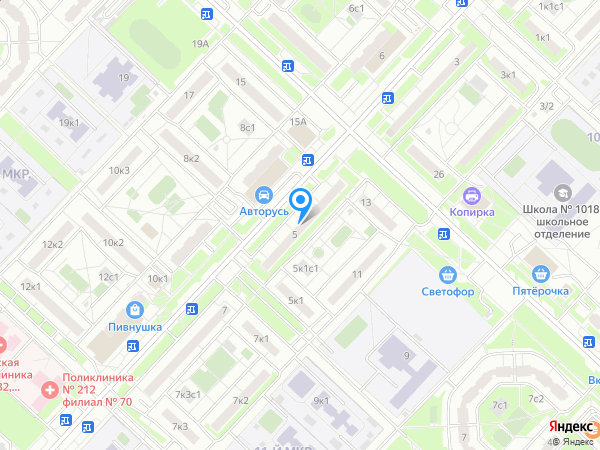 Красофея на карте