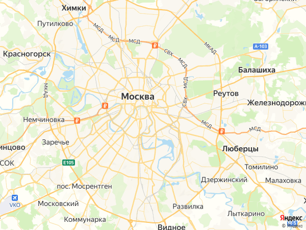 Роса на карте