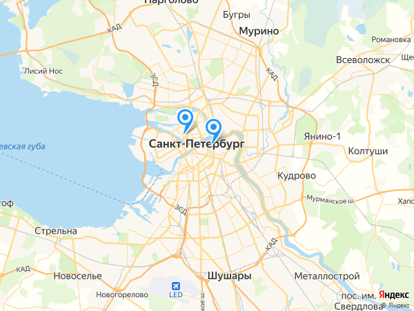 РосЕвроБанк на карте
