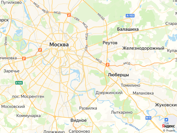 Милена на карте