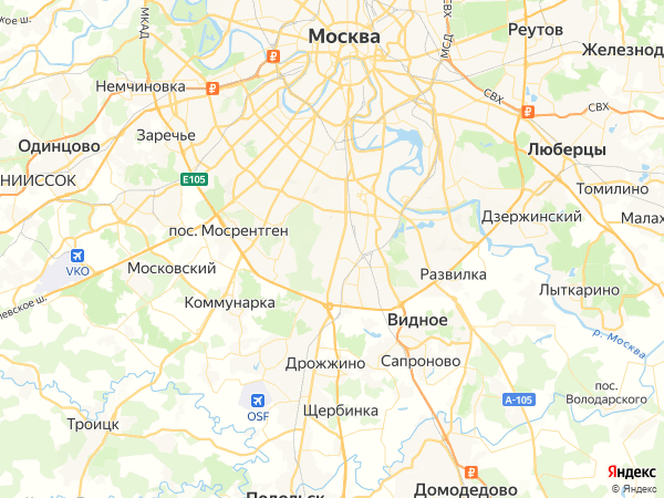 Сеть многопрофильных медицинских центров "А-линия" на карте