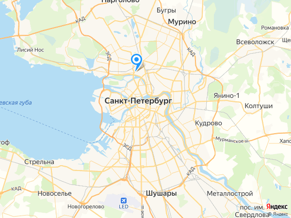 Аспект на карте