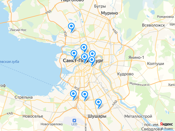 Райффайзенбанк на карте
