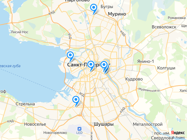 Донхлеббанк на карте