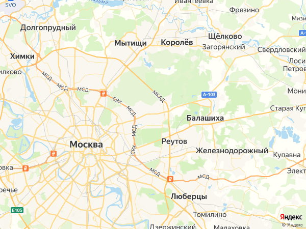 Милена на карте