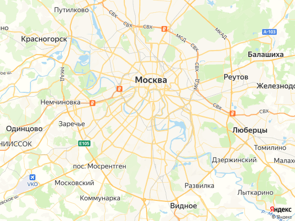 Империя Цвета на карте