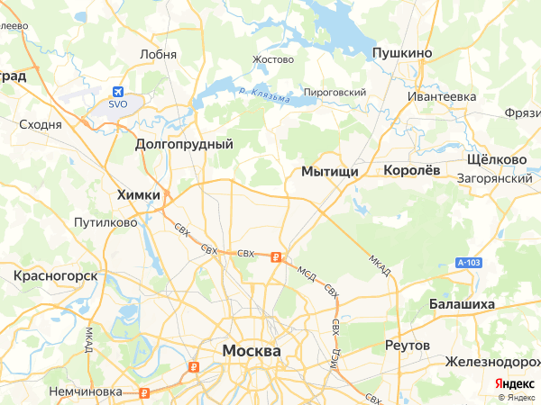 Версаль на карте