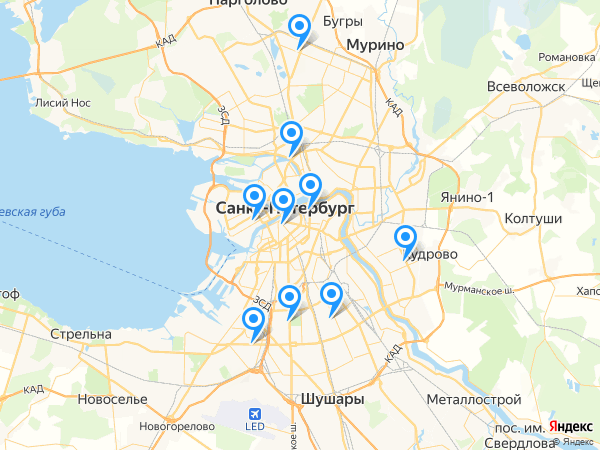 ВТБ Банк Москвы на карте