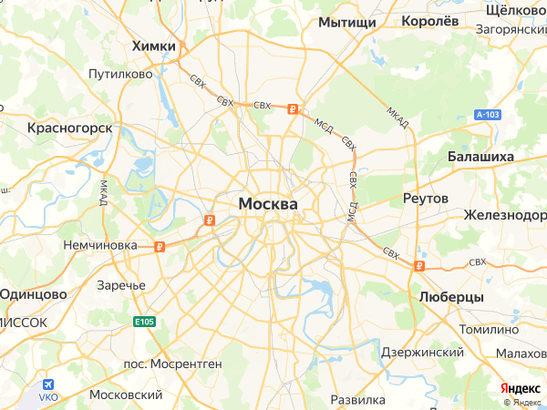 Мосдачтрест на карте