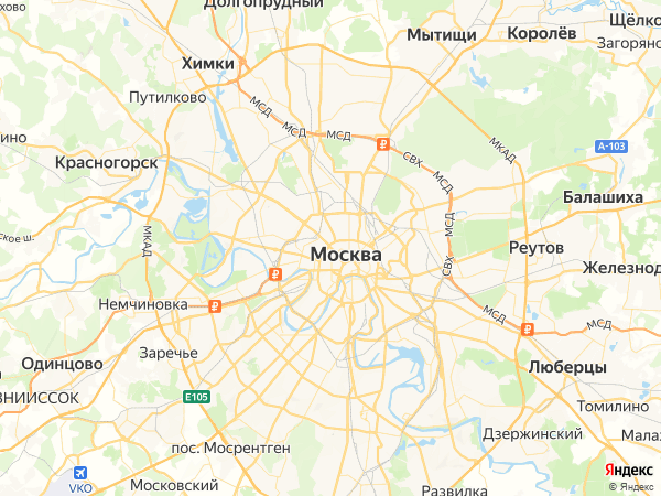 Круглосуточный салон красоты Dozari на Тверской на карте