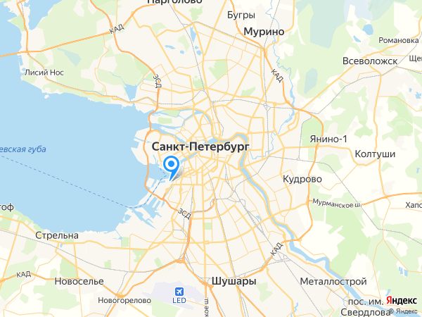 Морской Банк на карте