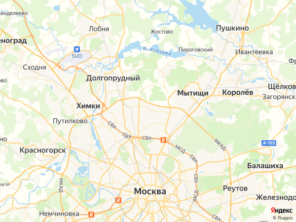 Центральная клиника района Бибирево на карте